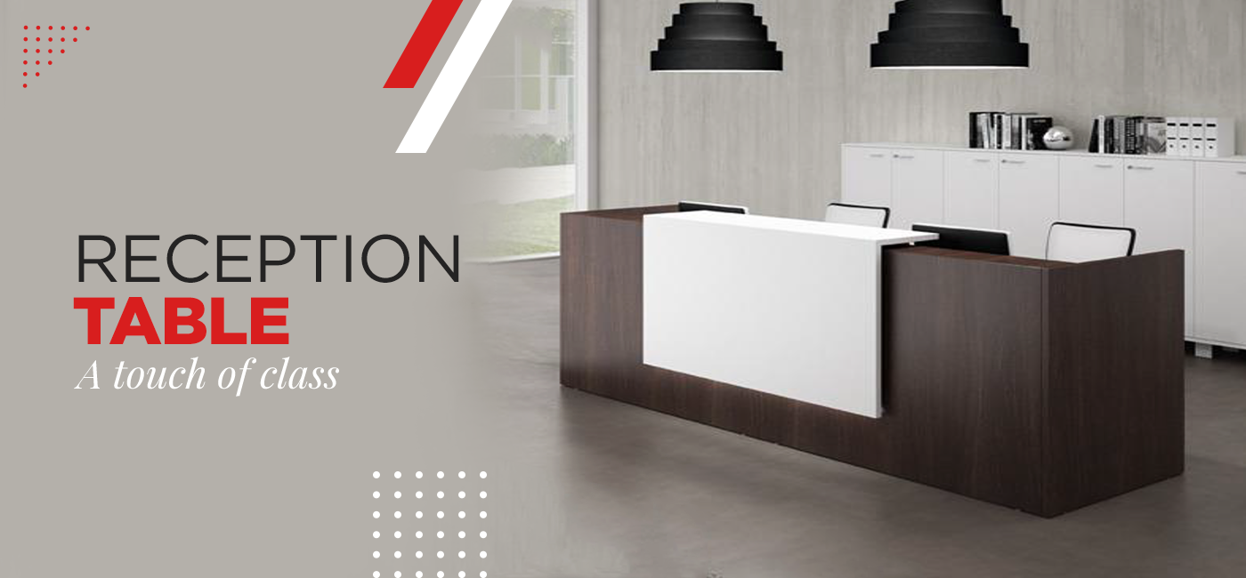 Healthcare reception table – Ergo Space